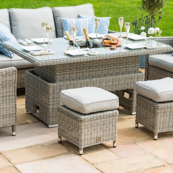 Oxford Sofa Rattan Dining Set - Image 2