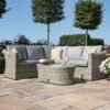 Oxford Small Rattan Corner Sofa Set
